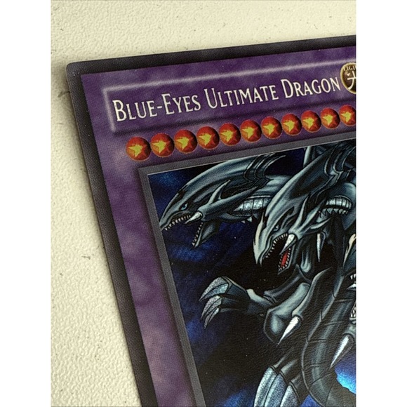 Yugioh - Blue-Eyes Ultimate Dragon JMP-EN005 Secret Rare Promo Limited Edition - Picture 4 of 6